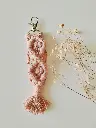 Llavero Macramé Colorete