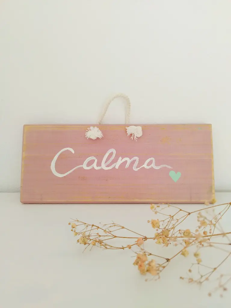 Cartel Calma