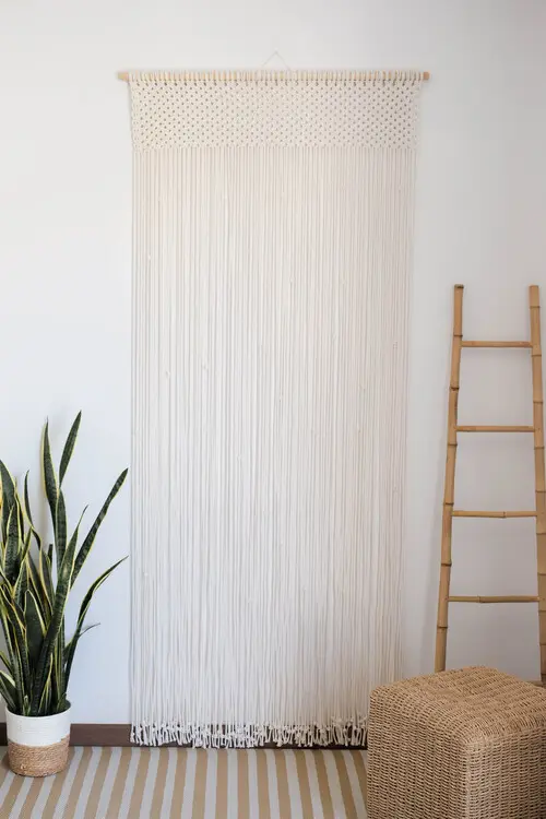Cortina Macramé