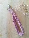 Llavero de Pulsera Rosa