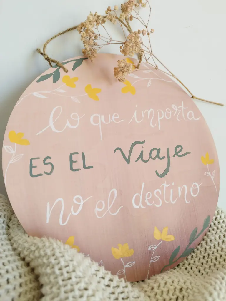 Letrero Viaje