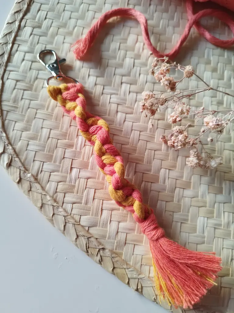 LLavero Naranja y Amarillo