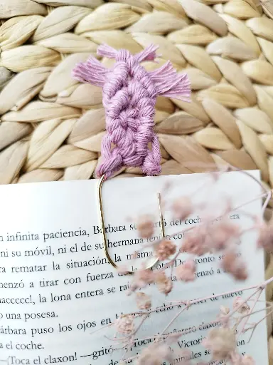 Marcapáginas Malva