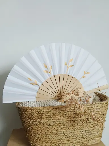Abanico en Dorado