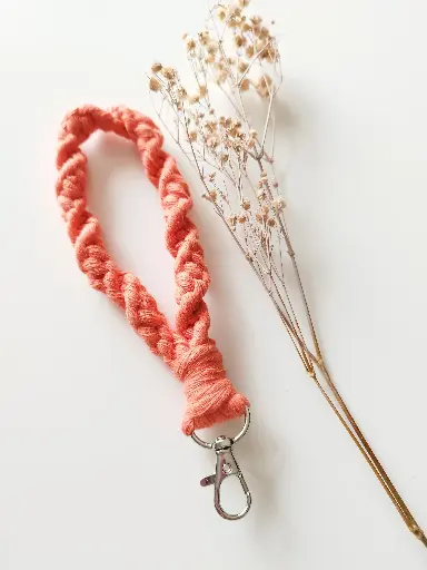 Llavero de Pulsera Naranja