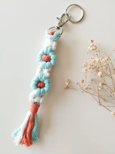 Llavero dos Flores