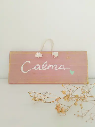 Cartel Calma