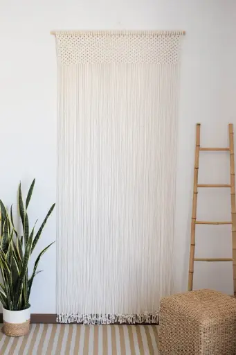 Cortina Macramé