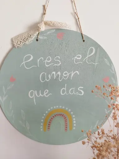 Letrero Amor