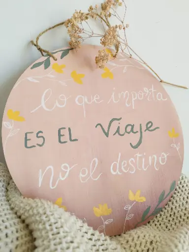 Letrero Viaje