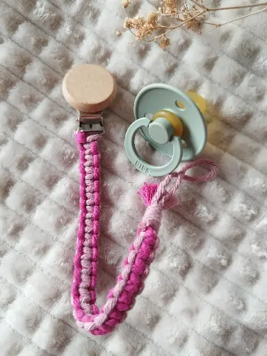 Chupetero Lila y Fucsia