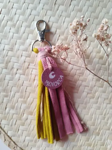 Llavero Menorca Rosa