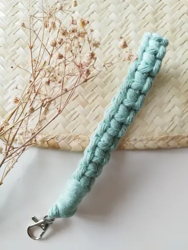 Llavero de Pulsera Matcha