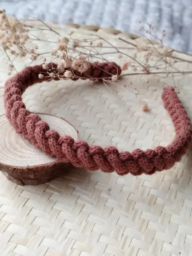 Diadema Macramé Teja